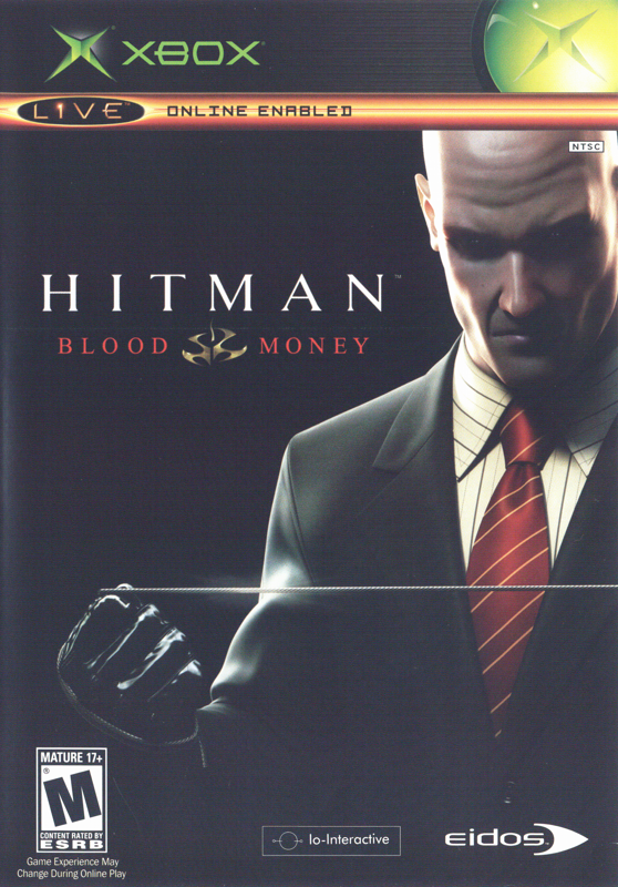 Hitman Blood Money box art for Xbox